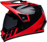 Bell MX-9 Adventure MIPS (Dash Black/ Red) - Durian Bikers