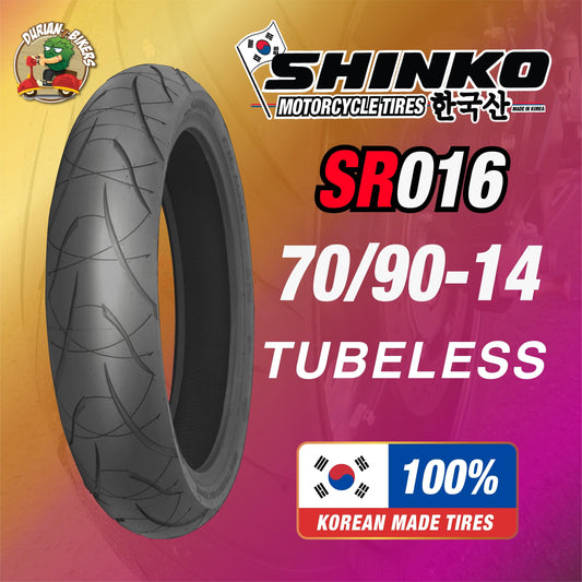 Shinko Tires SR016 Series (70/90-14) - Durian Bikers