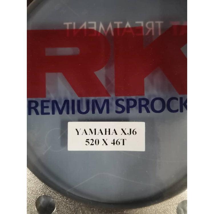 RK Premium Sprocket for Yamaha XJ6 (520 x 44T / 46T) - Durian Bikers