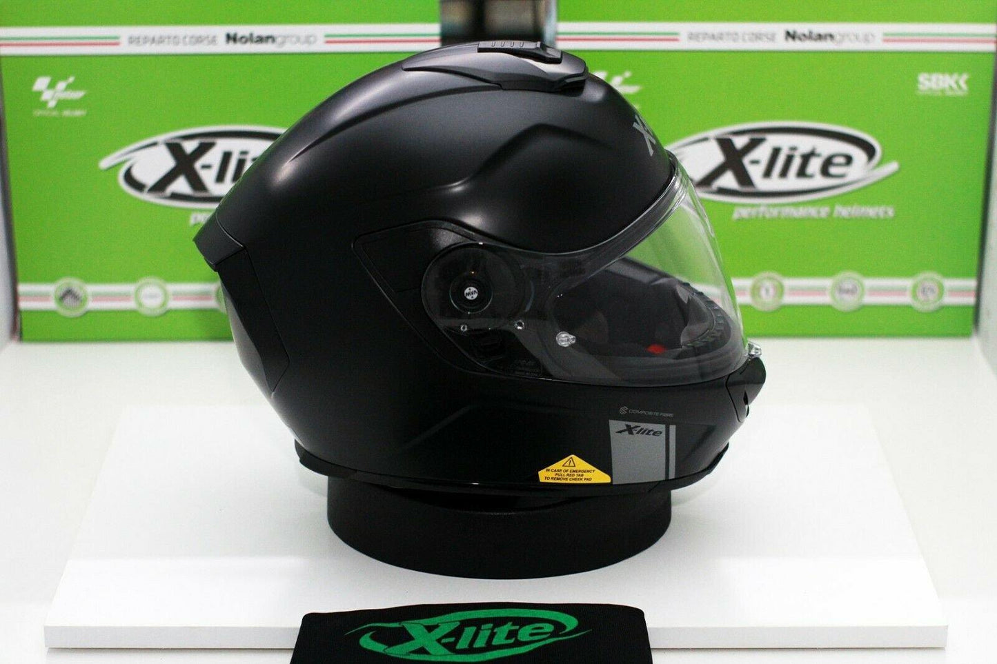 X-Lite X-903 Modern Class N-Com (104 Flat Black) - Durian Bikers