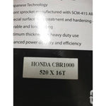 RK Premium Front Sprocket for Honda CBR1000 (520 x 15T / 16T) (530 x 15T / 16T) - Durian Bikers