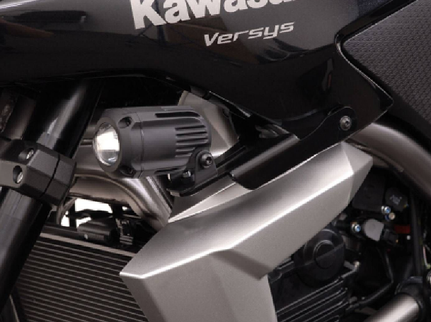 SW Motech HAWK Light Mounts (Black) fits for Kawasaki Versys 650 ('10-'14) - Durian Bikers