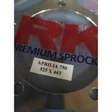 RK Premium Sprocket for Aprilia 750 Shiver (525 X 44T) - Durian Bikers