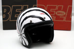 Bell Custom 500 (Vertigo Gloss White/Black/Red) - Durian Bikers