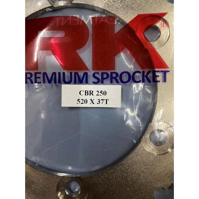 RK Premium Sprocket for Honda CBR250 (520 x 36T / 37T / 38T) - Durian Bikers