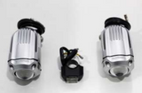 SW Motech Hawk Fog Lights (H3 55W Lights, Silver) - Durian Bikers