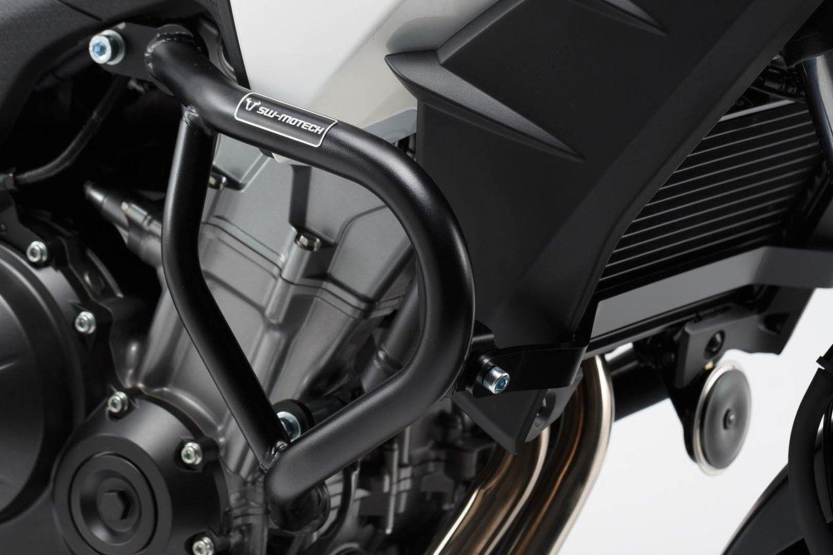 SW Motech Crash Bar (Black) fits for Honda CB 500 X ('13-'15) - Durian Bikers