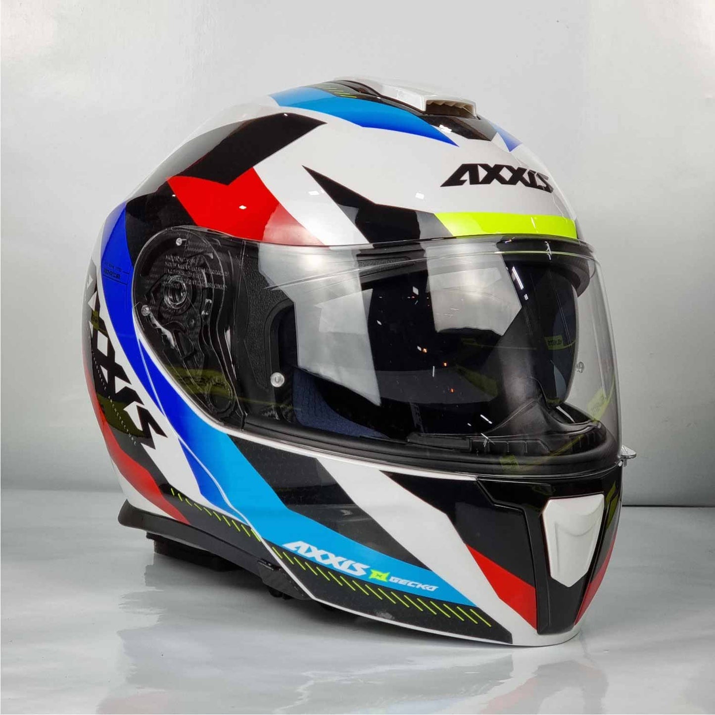 Axxis Helmet Gecko Shield (D7 Gloss Blue)