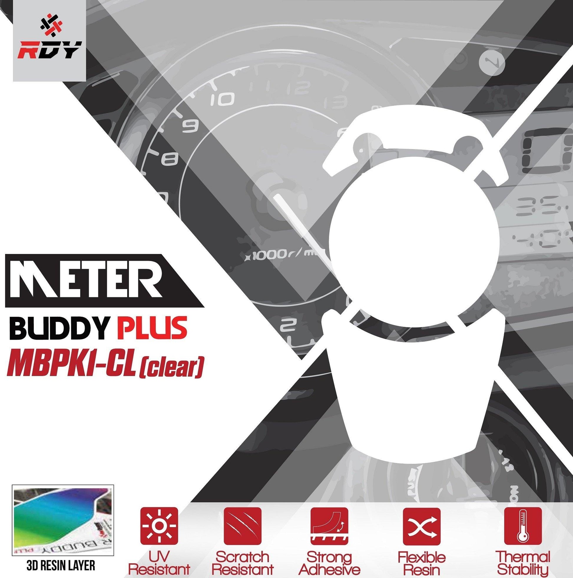 RDY Meter Buddy Plus fits for Kawasaki ZX6R / ZX25R / Ninja / Z 1000 SX / Ninja 650 / Ninja 400 / Ninja 250 / Versys X 250 / 300 - Durian Bikers