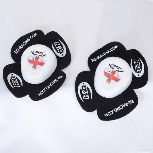 R&G Foggy Aero Knee Sliders (First Edition) - Durian Bikers