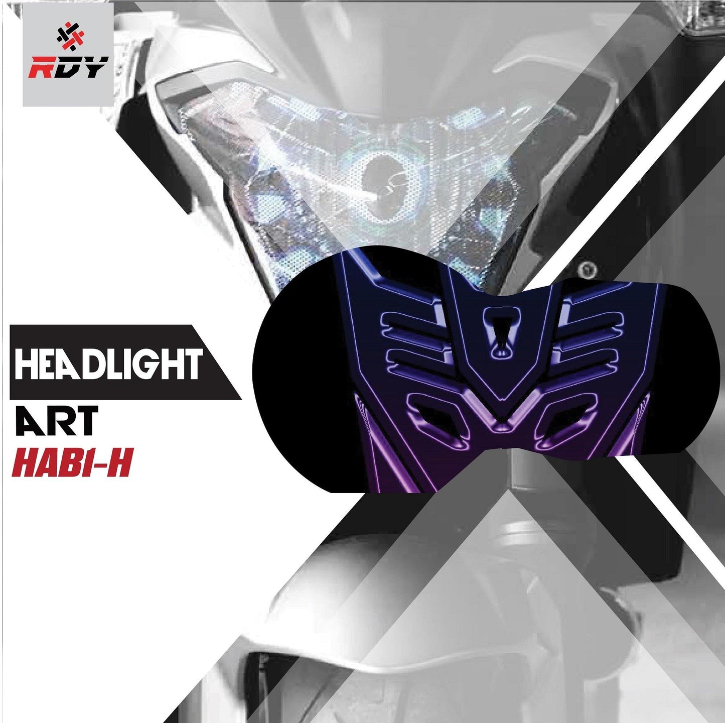 RDY Headlight Art fits for BMW R1000GS - Durian Bikers