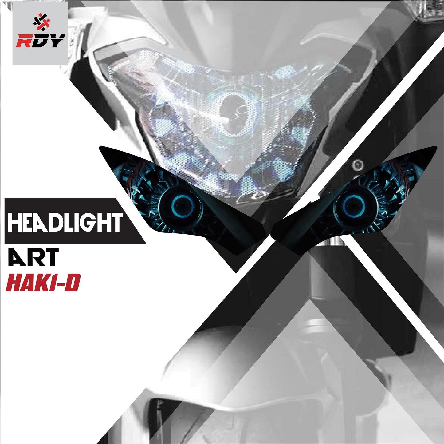 RDY Headlight Art fits for Kawasaki Ninja 250 ('19) - Durian Bikers