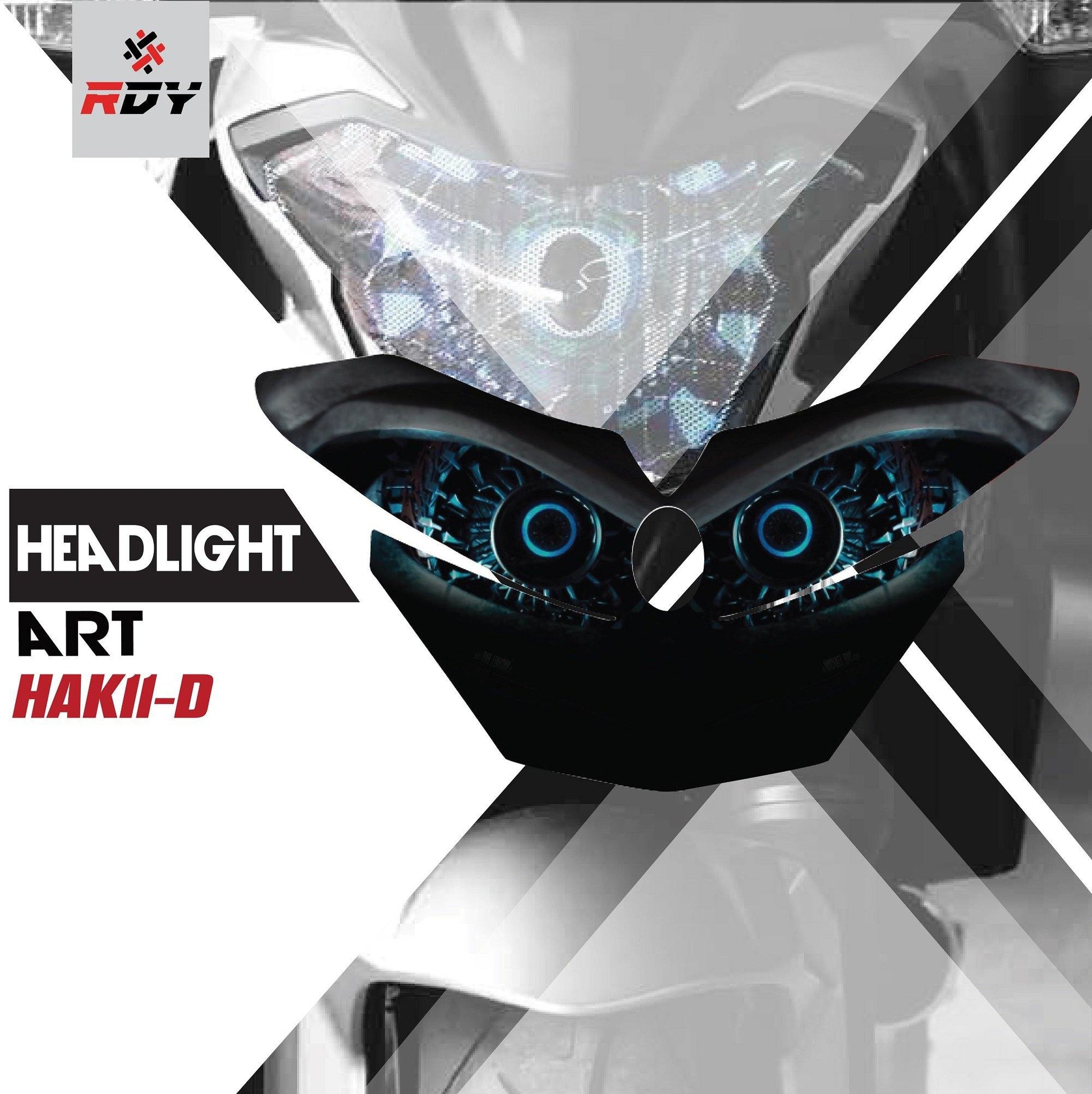 RDY Headlight Art fits for Kawasaki Z650 - Durian Bikers