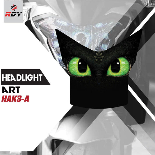 RDY Headlight Art fits for Kawasaki ERN6N - Durian Bikers