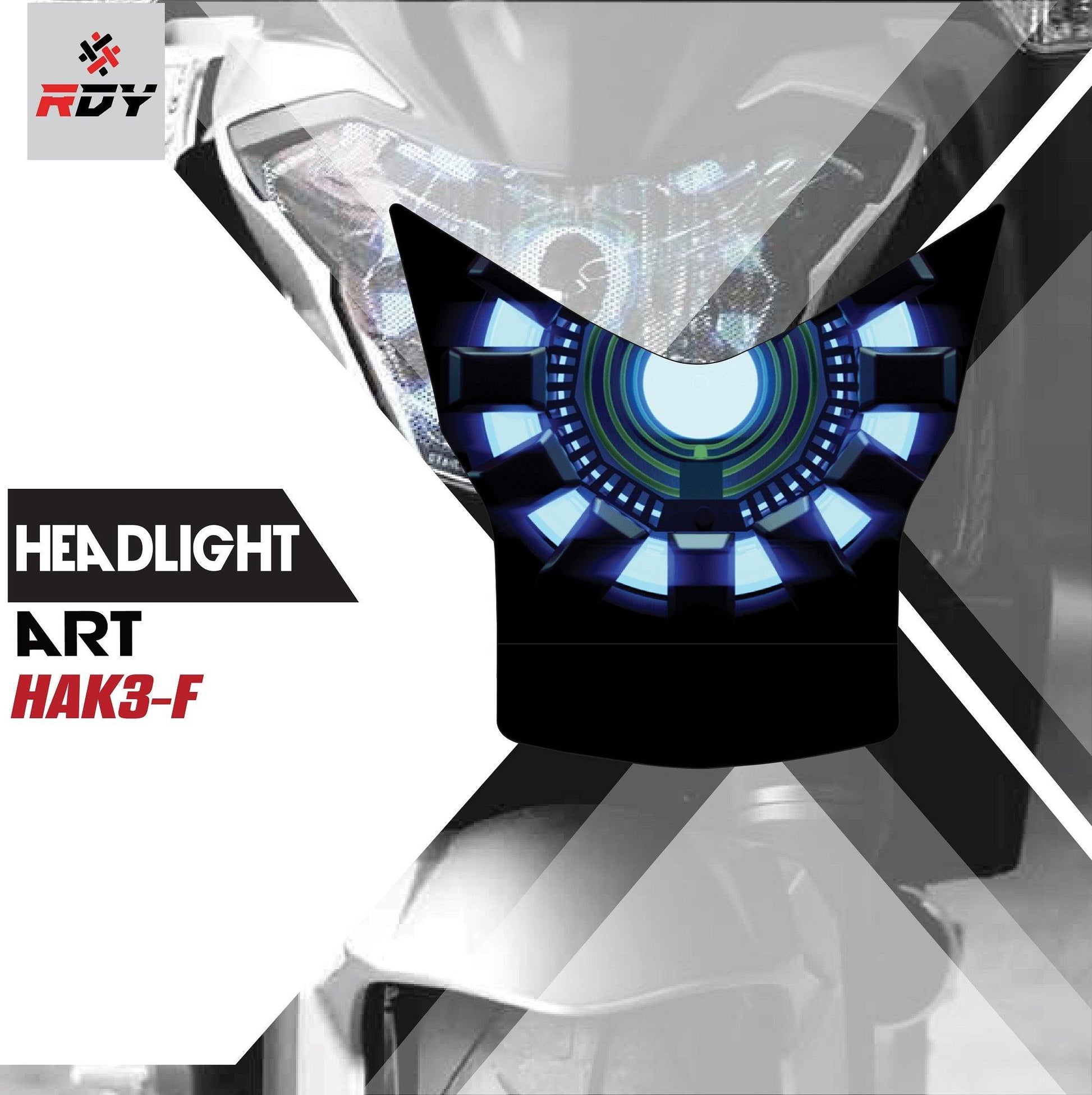 RDY Headlight Art fits for Kawasaki ERN6N - Durian Bikers