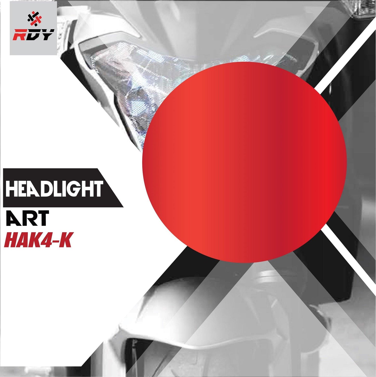 RDY Headlight Art fits for Kawasaki VN900 - Durian Bikers
