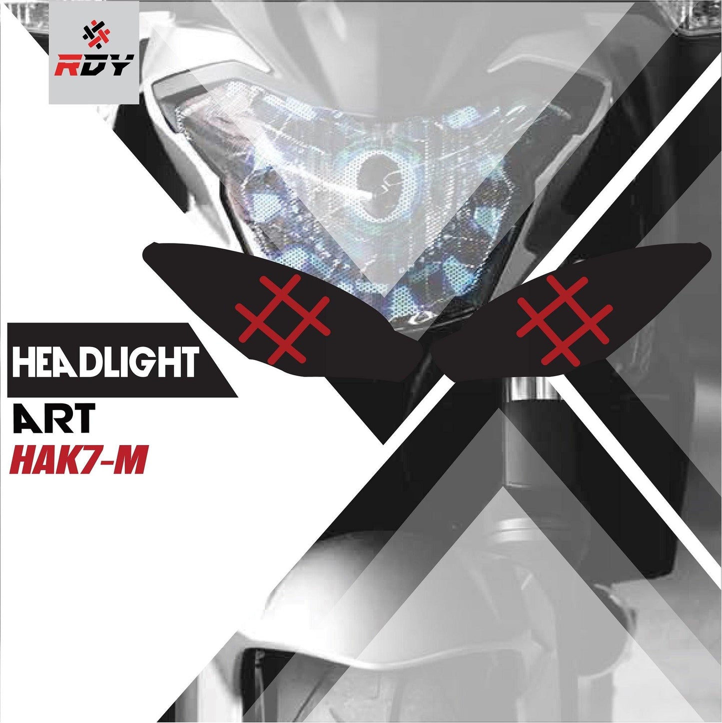 RDY Headlight Art fits for Kawasaki Z1000SX - Durian Bikers