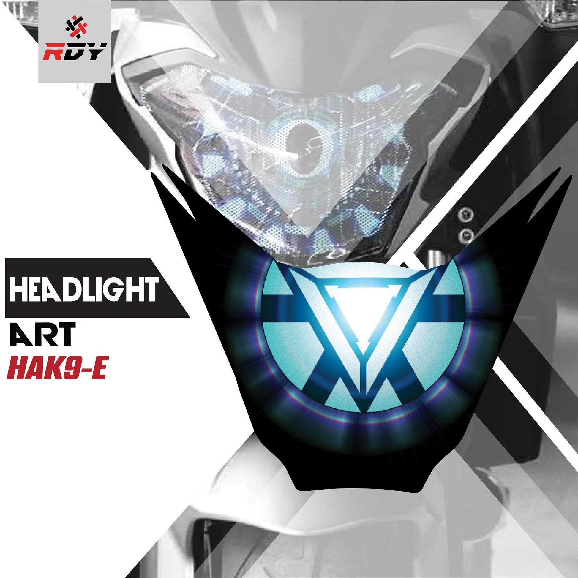 RDY Headlight Art fits for Kawasaki Z125 - Durian Bikers