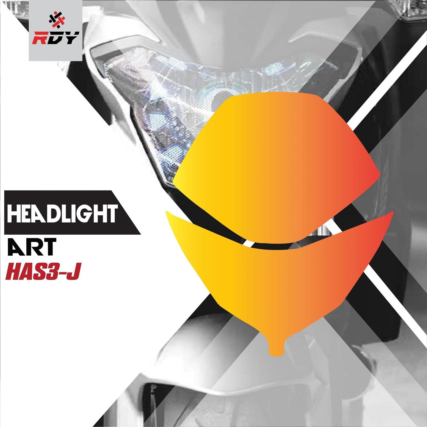 RDY Headlight Art fits for Suzuki VStrom - Durian Bikers