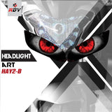 RDY Headlight Art fits for Yamaha R25 ('19) - Durian Bikers