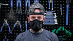Muc Off Reusable Face Mask (Black) - Durian Bikers