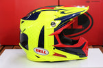 Bell Moto-9 Flex (Vice Blue/Yellow) - Durian Bikers