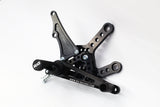 R&G Adjustable Race Rearsets fits for Kawasaki ZX6R ('07-) - Durian Bikers