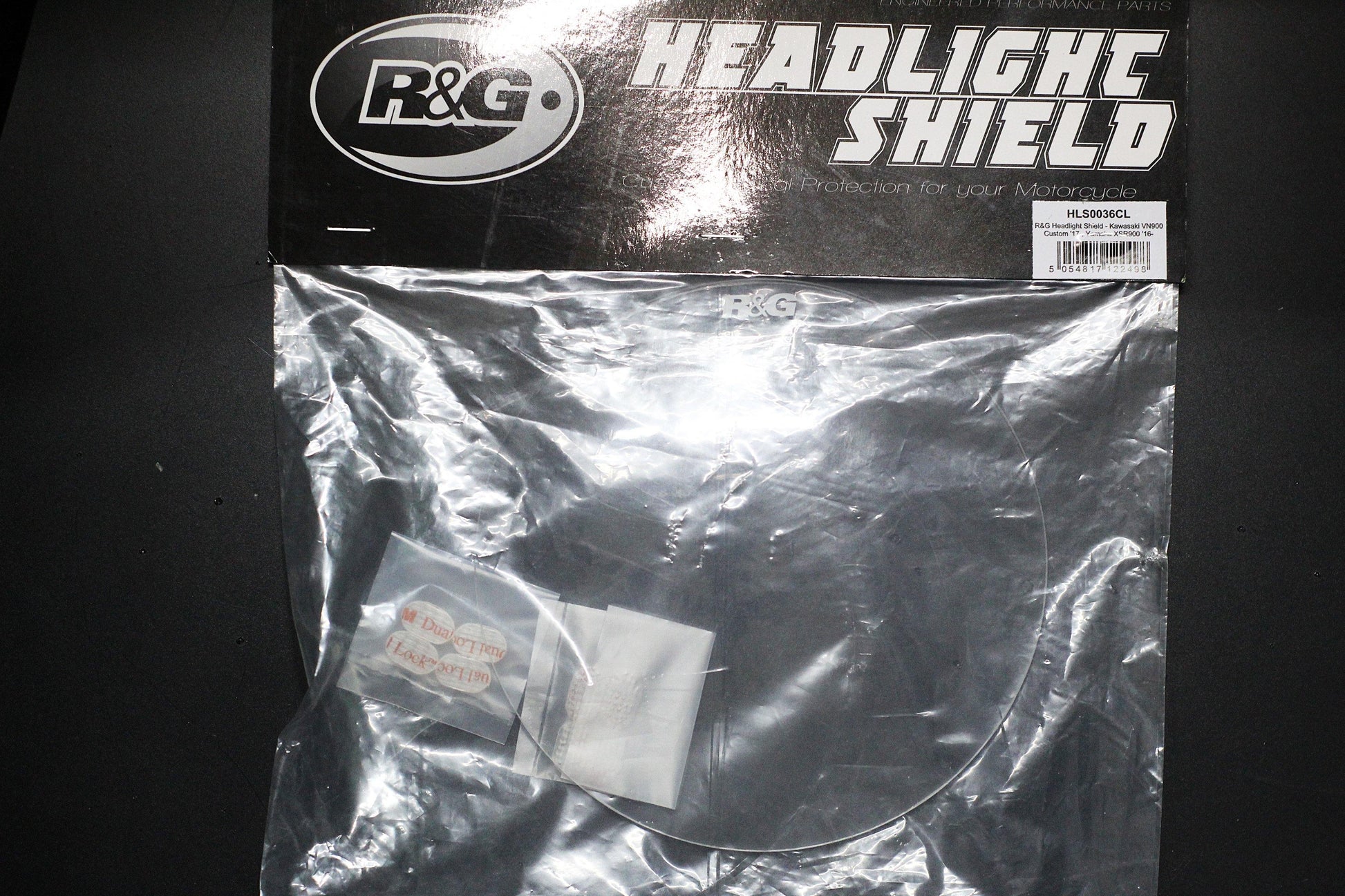 R&G Headlight Shield fits for Kawasaki Vulcan VN900 Custom (’17-) / Yamaha XSR900 ('17-) - Durian Bikers