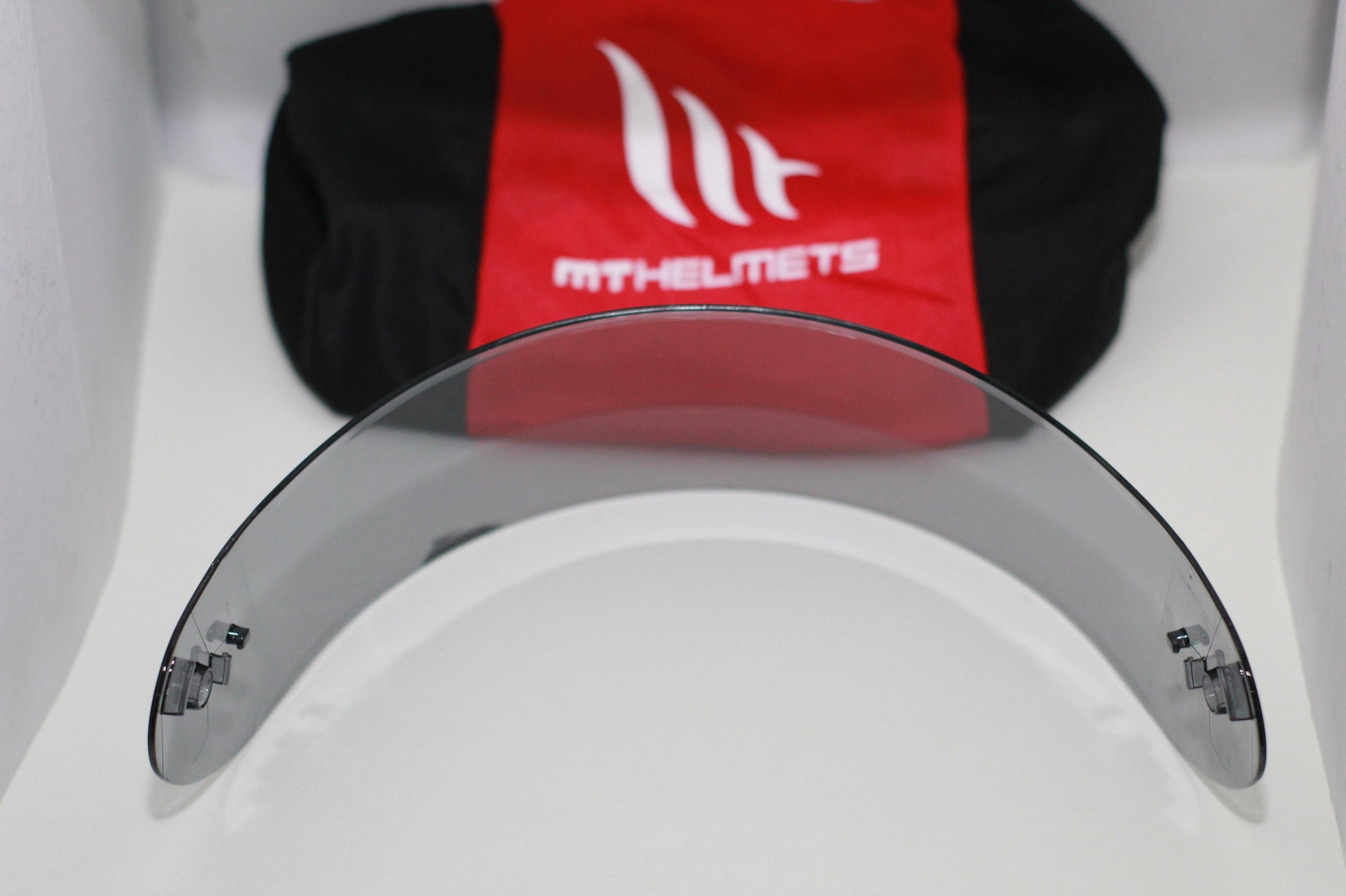 mt alamo helmet MT Alamo Visor (Light Smoke) – Durian Bikers