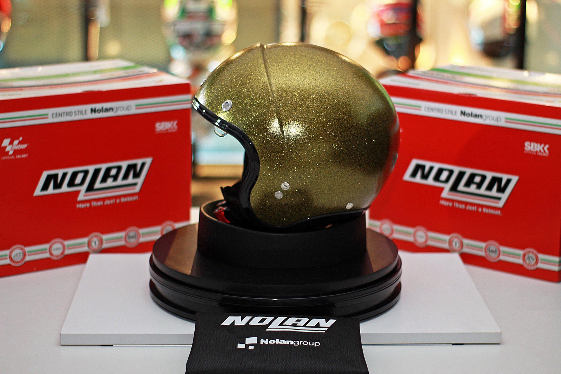Nolan N21 Durango (42 Gold Flake) - Durian Bikers