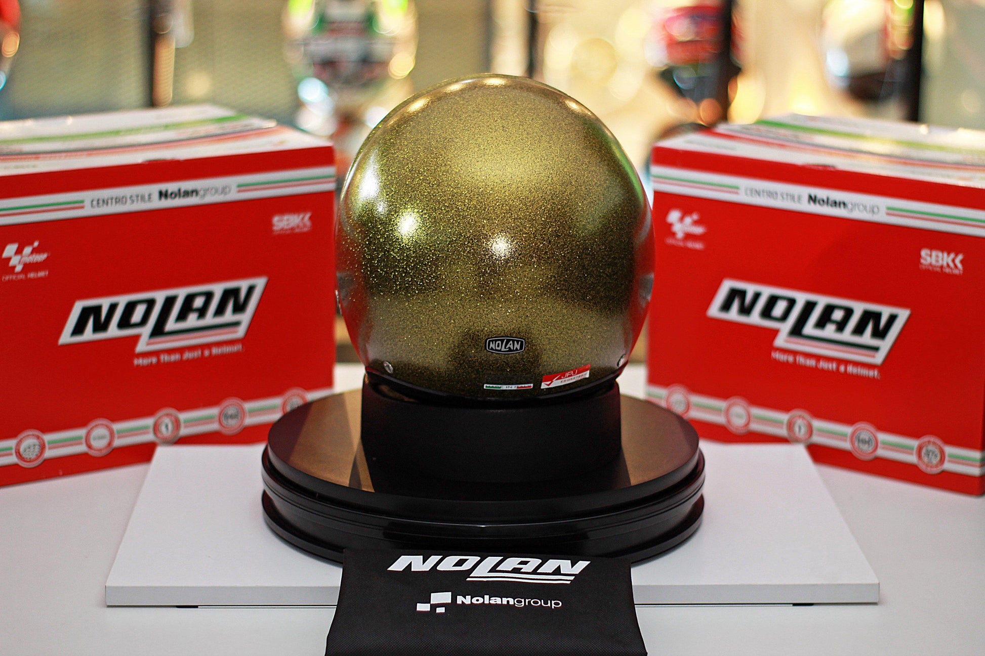 Nolan N21 Durango (42 Gold Flake) - Durian Bikers