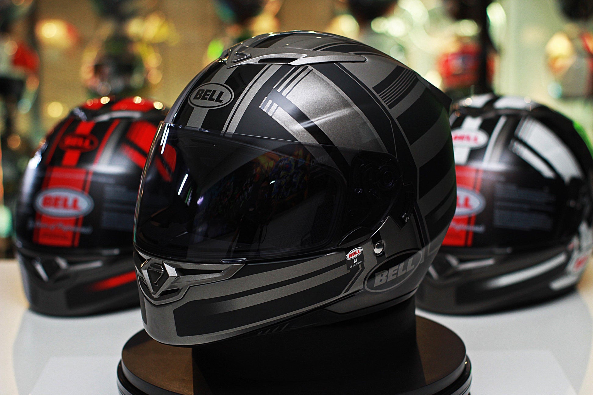 Bell RS-2 Gloss Matte Black Titanium Tactical (XL) - Durian Bikers