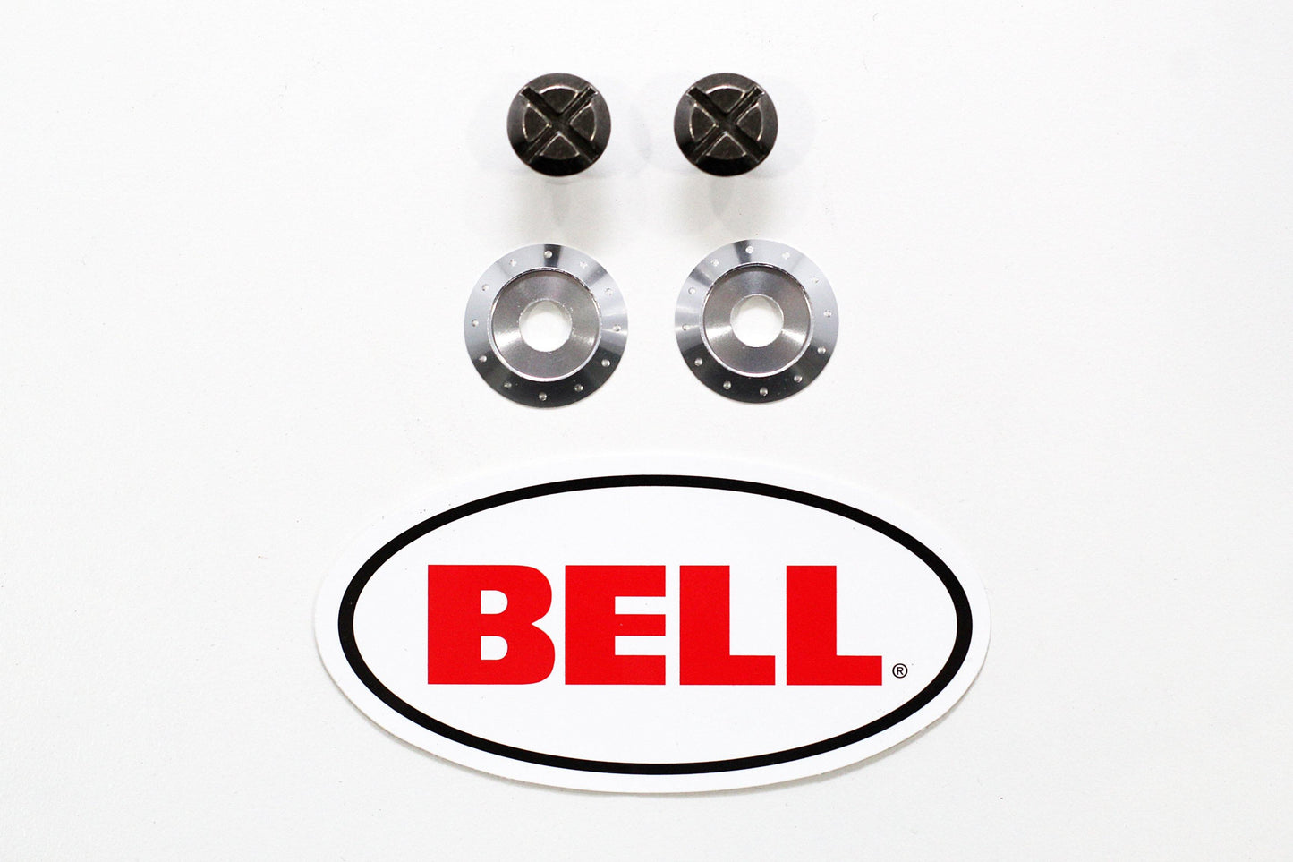 Bell Pit Boss Screw Kit (Silver) - Durian Bikers