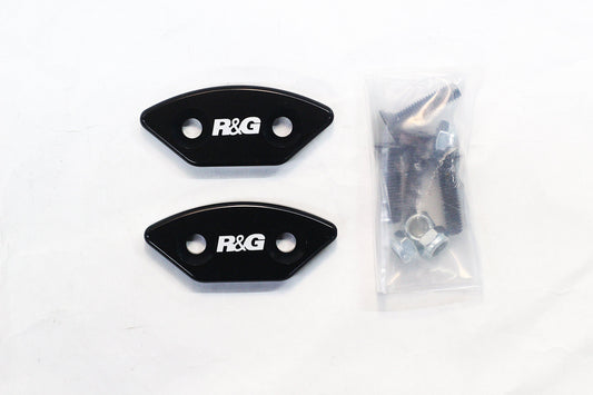 R&G Mirror Blanking Plates fits for Yamaha YZF-R6 ('06-'16) - Durian Bikers