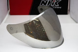 NHK R1 V1 Visor (Metallic Silver) - Durian Bikers