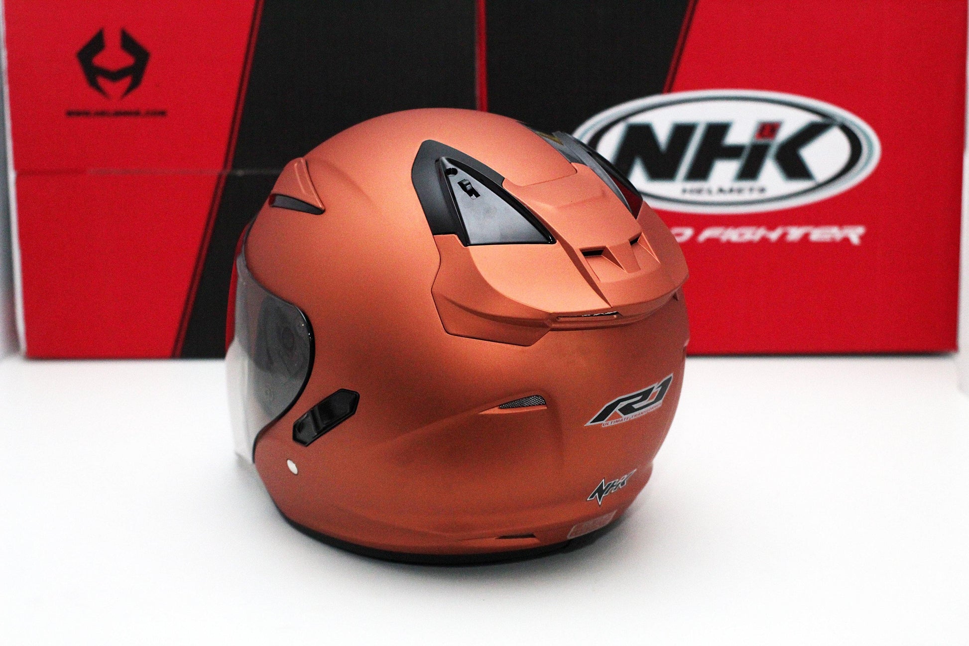 NHK R1 v2.0 Solid (Cooper Doft) (D-Ring) - Durian Bikers