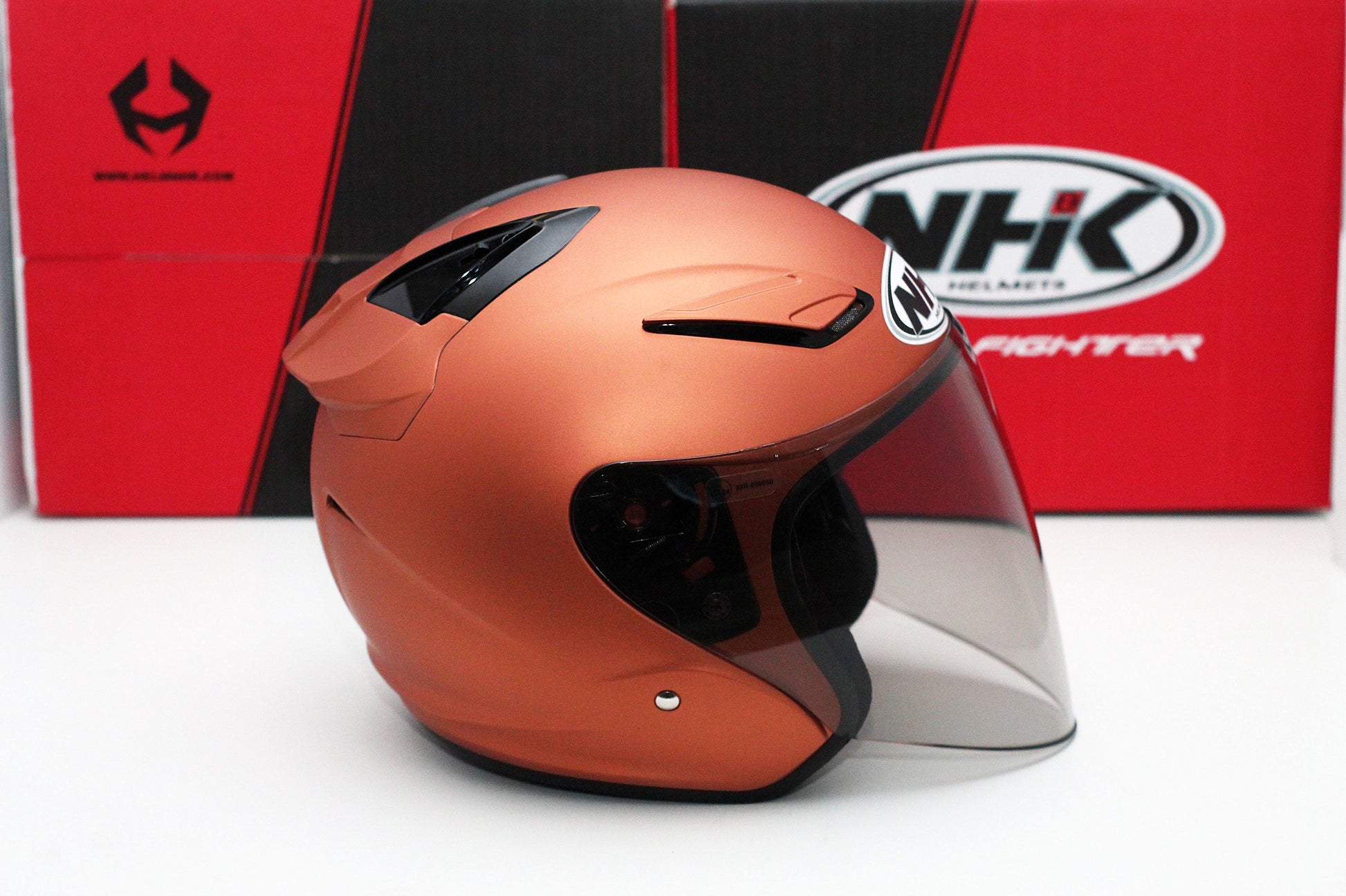 NHK R1 v2.0 Solid (Cooper Doft) (Microlock) - Durian Bikers
