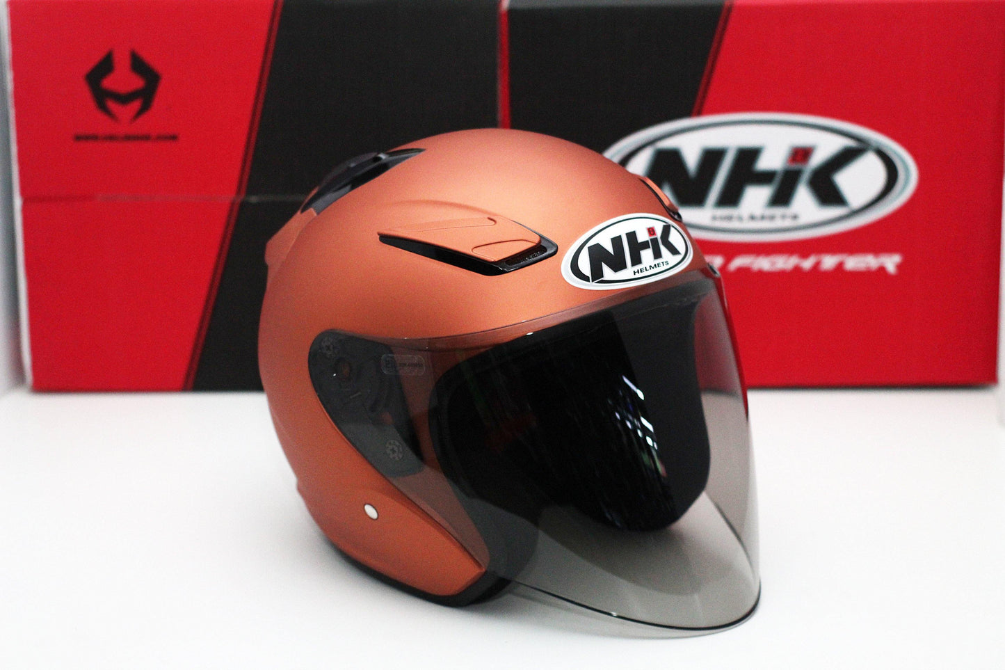 NHK R1 v2.0 Solid (Cooper Doft) (Microlock) - Durian Bikers