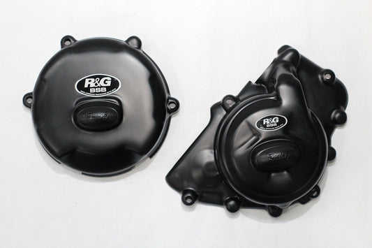 R&G Engine Case Cover Race Kit (2pcs) fits for Ducati Panigale V4 / V4S / Speciale & V4R - Durian Bikers