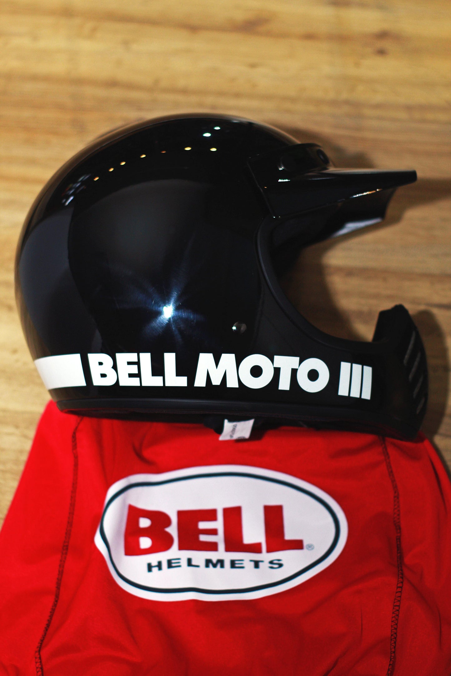 Bell Moto-3 (Classic Black) - Durian Bikers