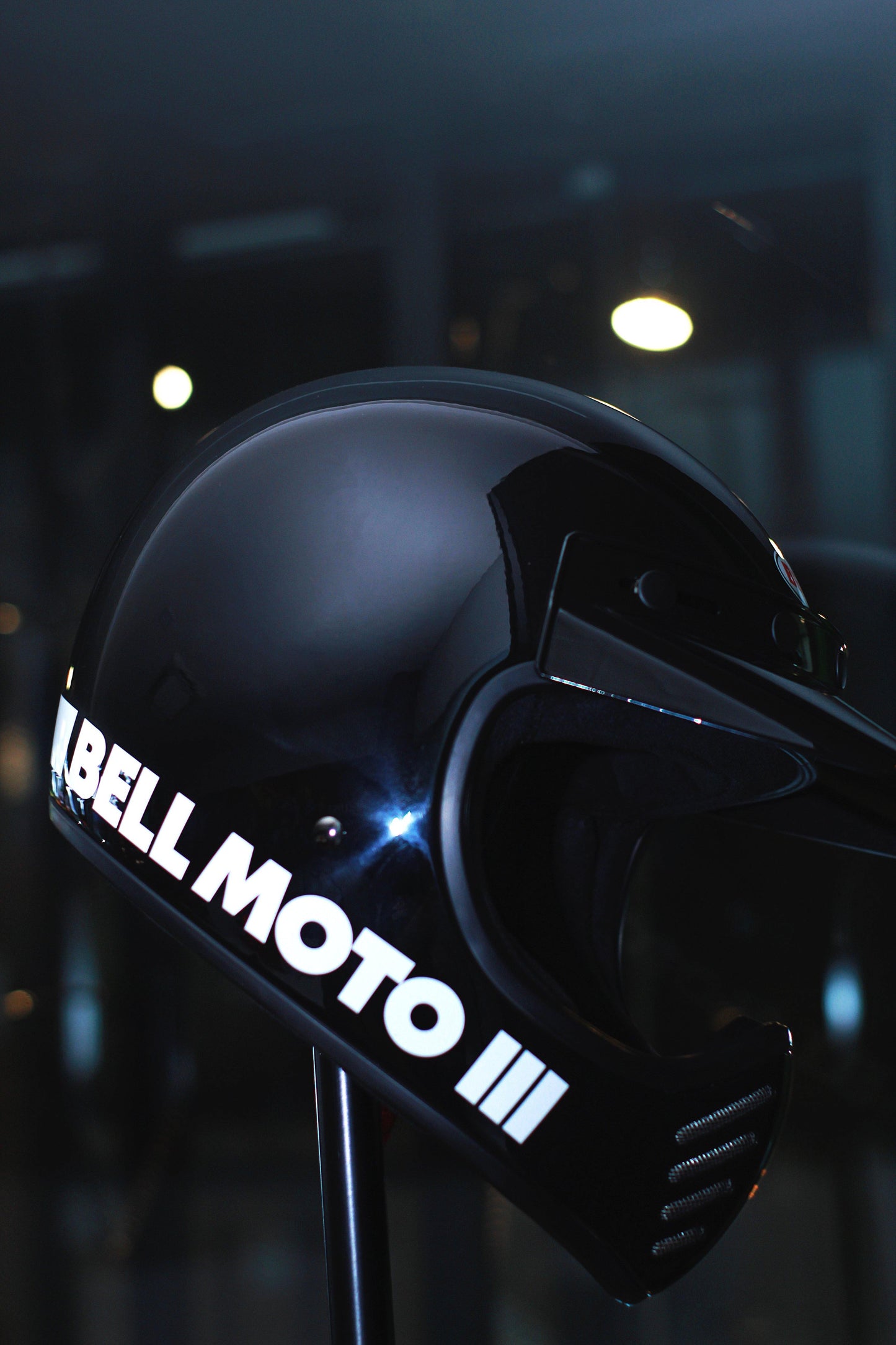 Bell Moto-3 (Classic Black) - Durian Bikers
