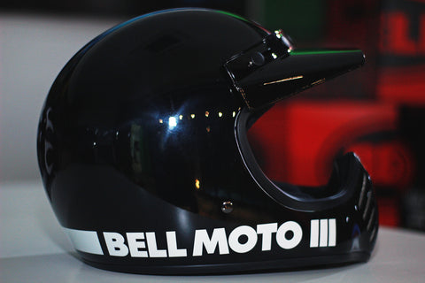 Bell Moto-3 (Classic Black) - Durian Bikers