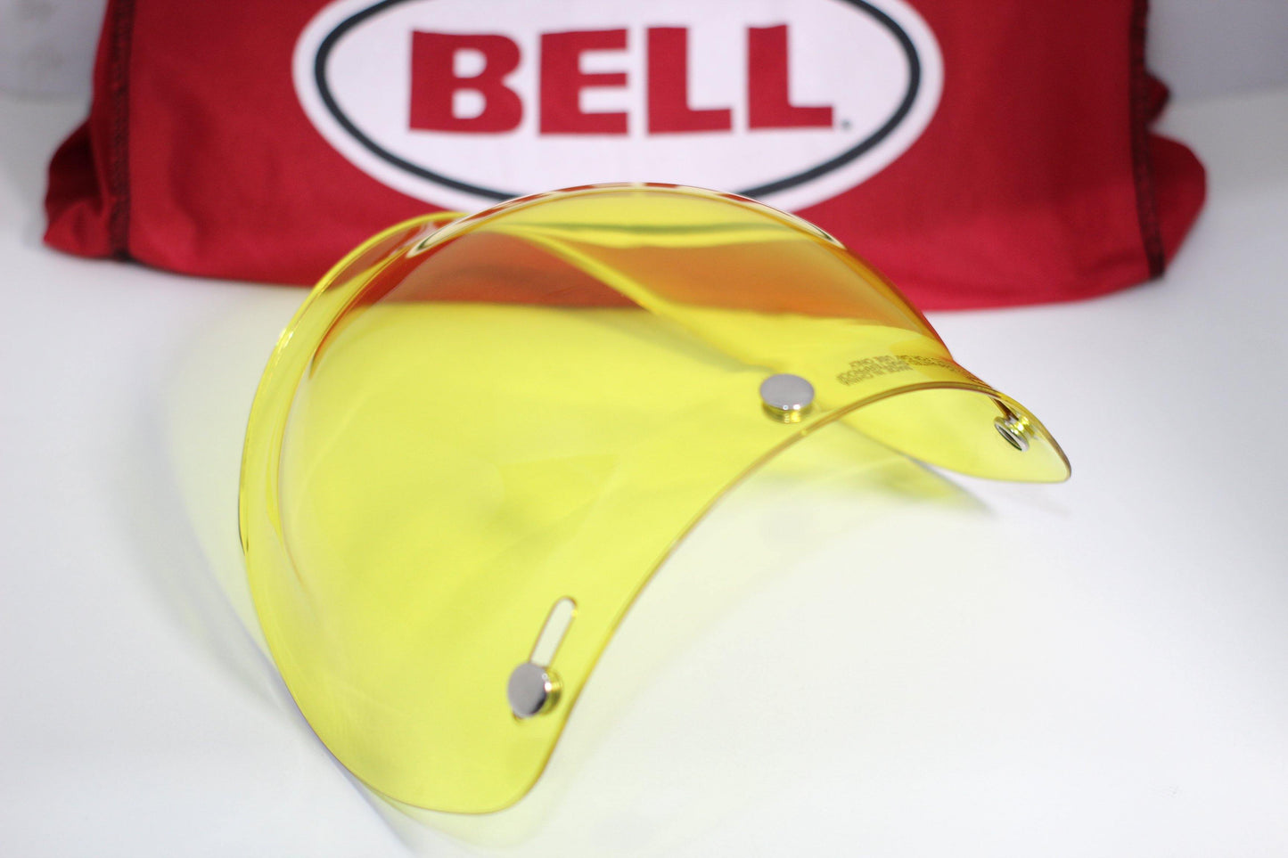 Bell PS-3 Snap Visor (Bubble Yellow) - Durian Bikers