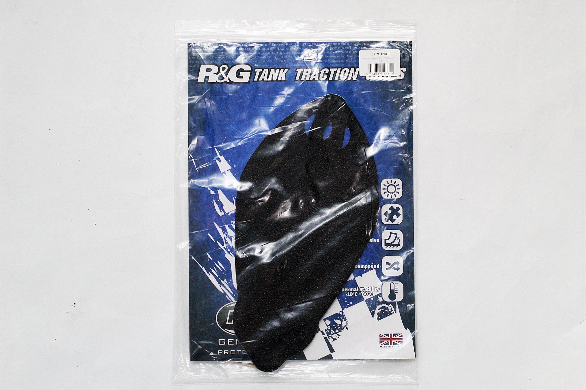R&G Tank Traction Grip fits for Kawasaki Z900 ('17-) & ZH2 ('20-) - Durian Bikers