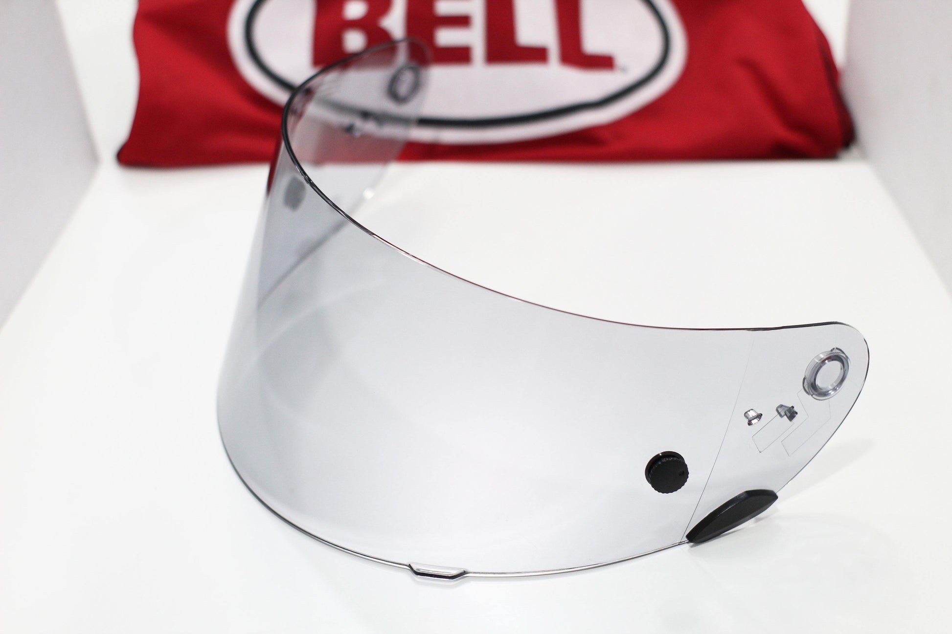 Bell ClickRelease Visor (Light Smoke) (Race) - Durian Bikers