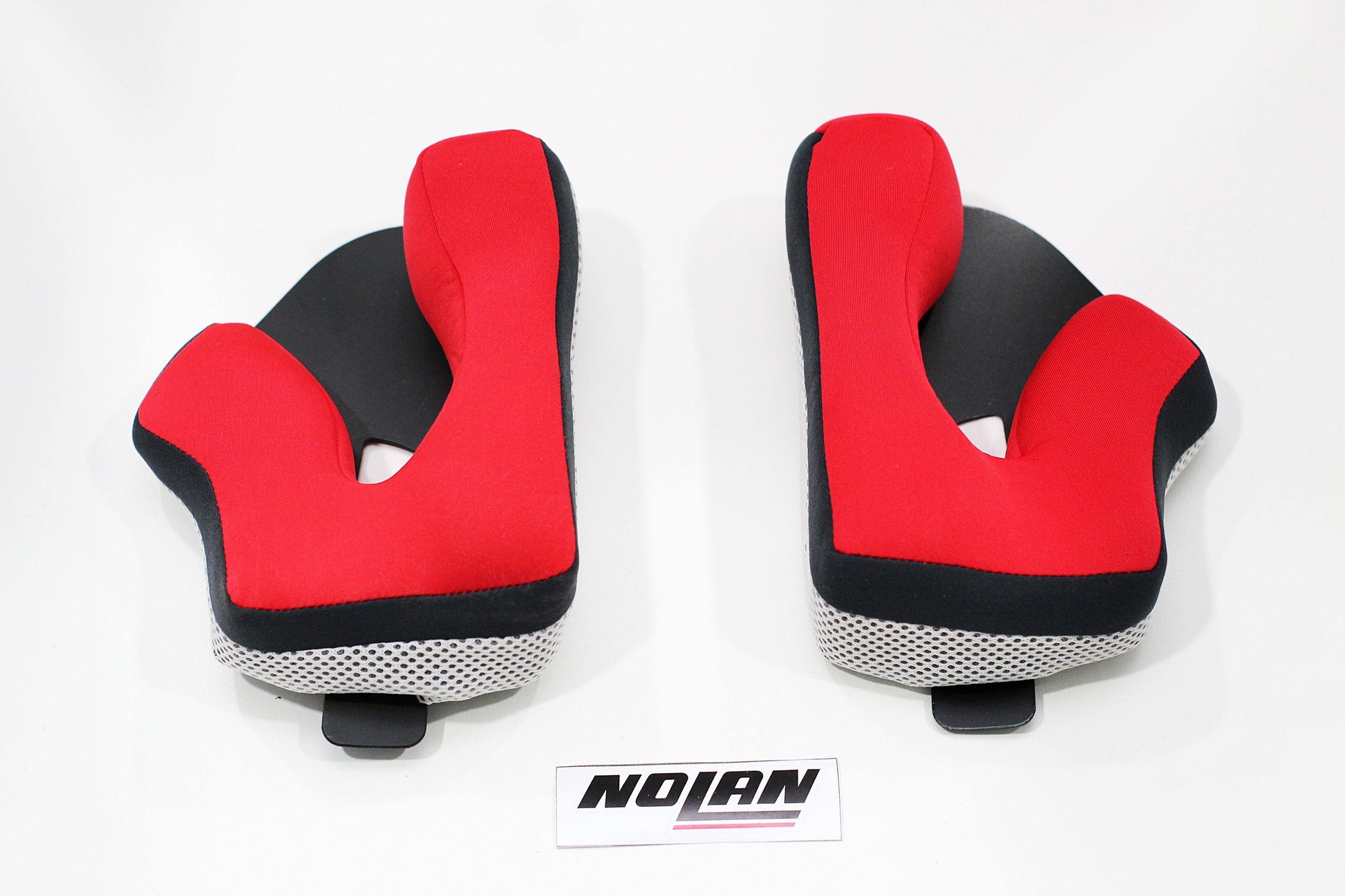 Nolan Cheekpads for N64 (Red) - Durian Bikers