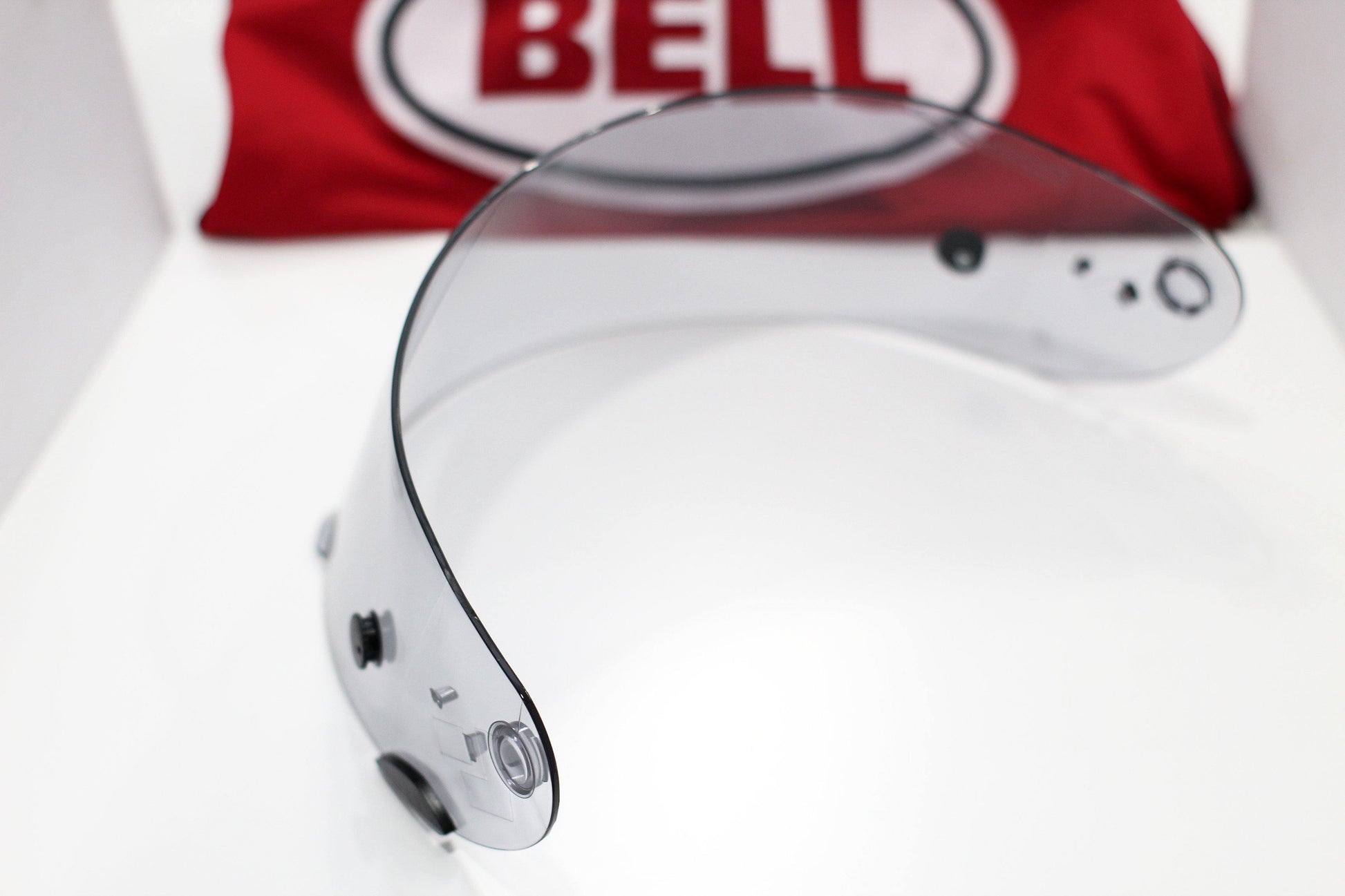 Bell ClickRelease Visor (Light Smoke) (Race) - Durian Bikers