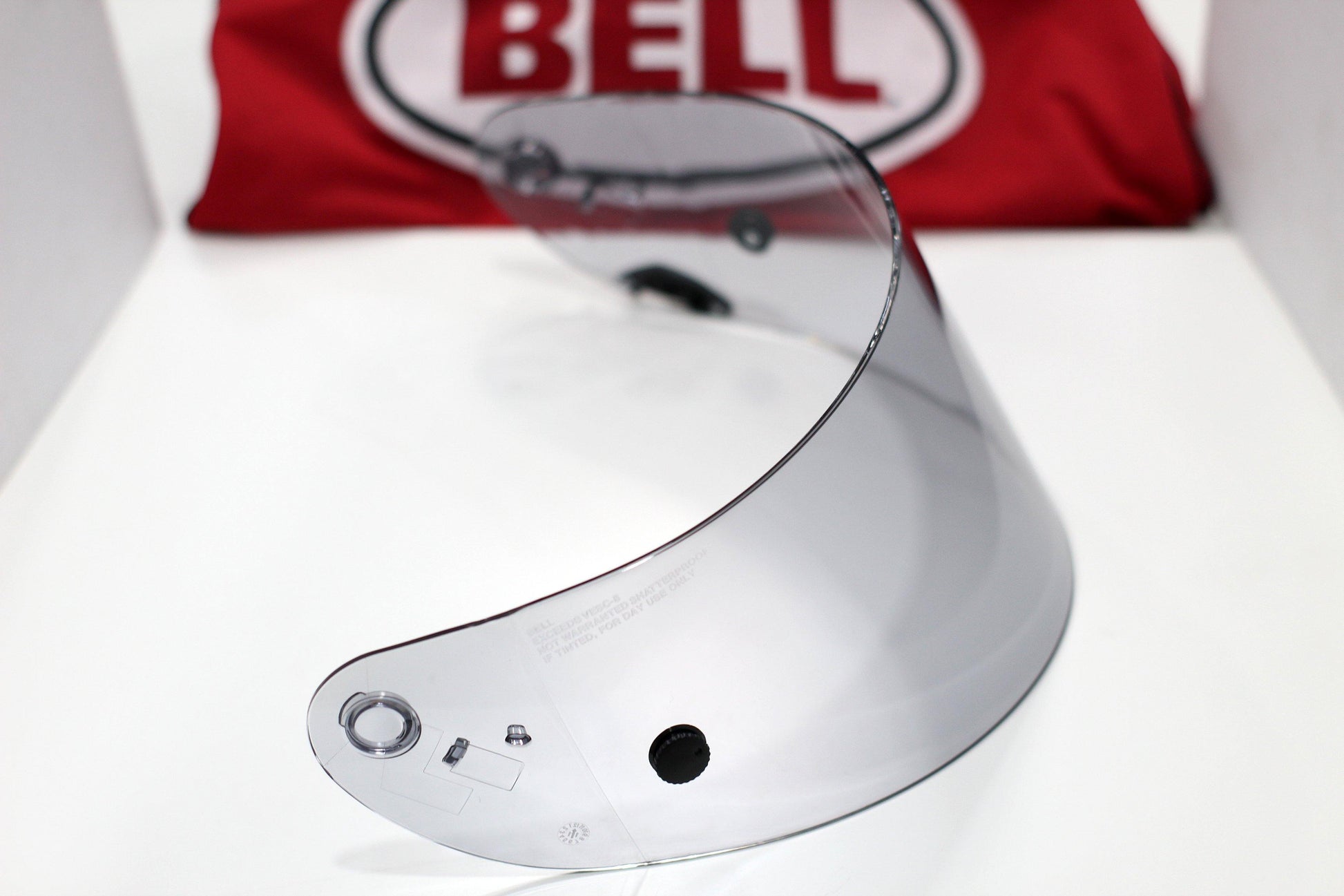 Bell ClickRelease Visor (Light Smoke) (Race) - Durian Bikers