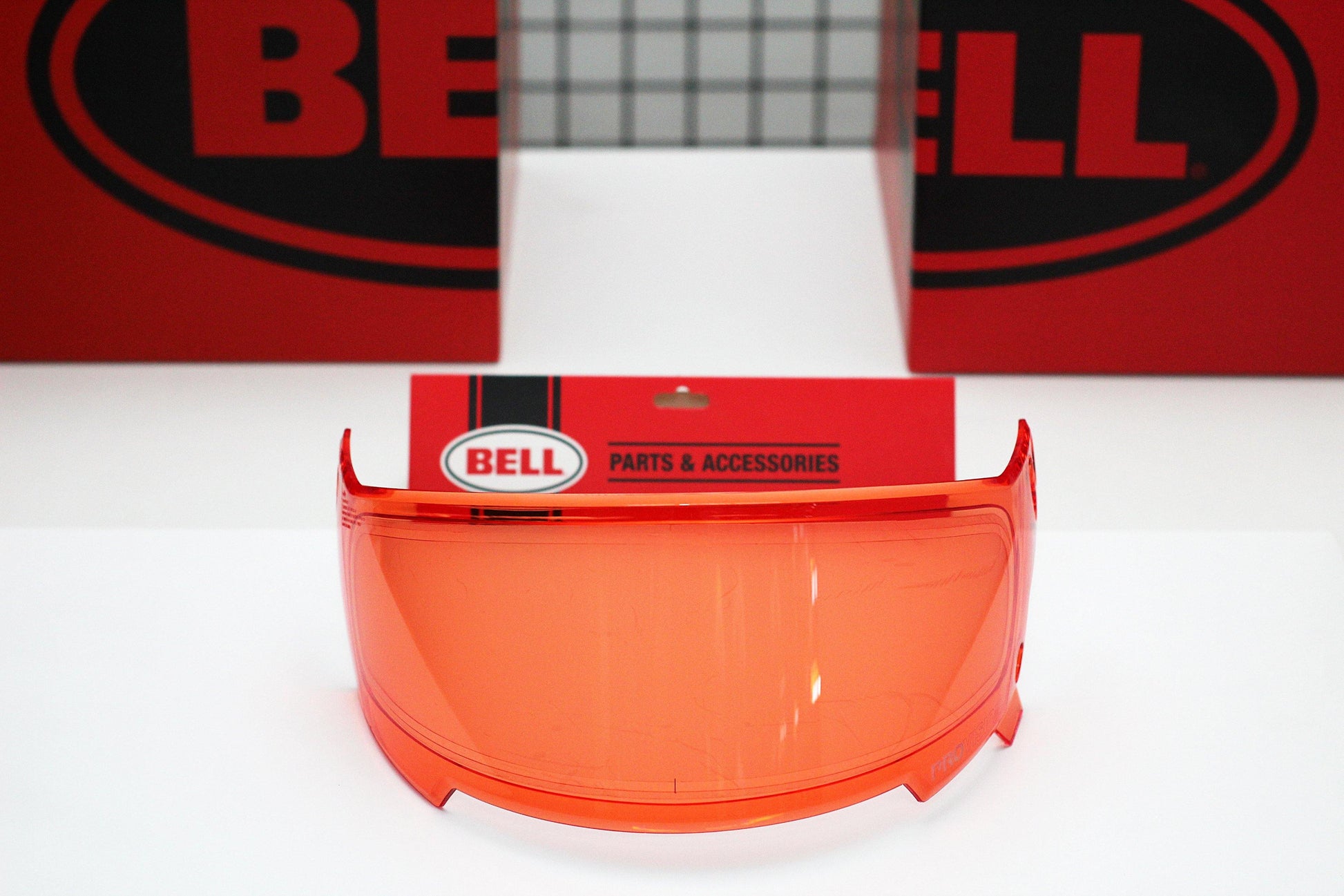 Bell Eliminator Visor (Hi-Def Persimmon Shield) - Durian Bikers