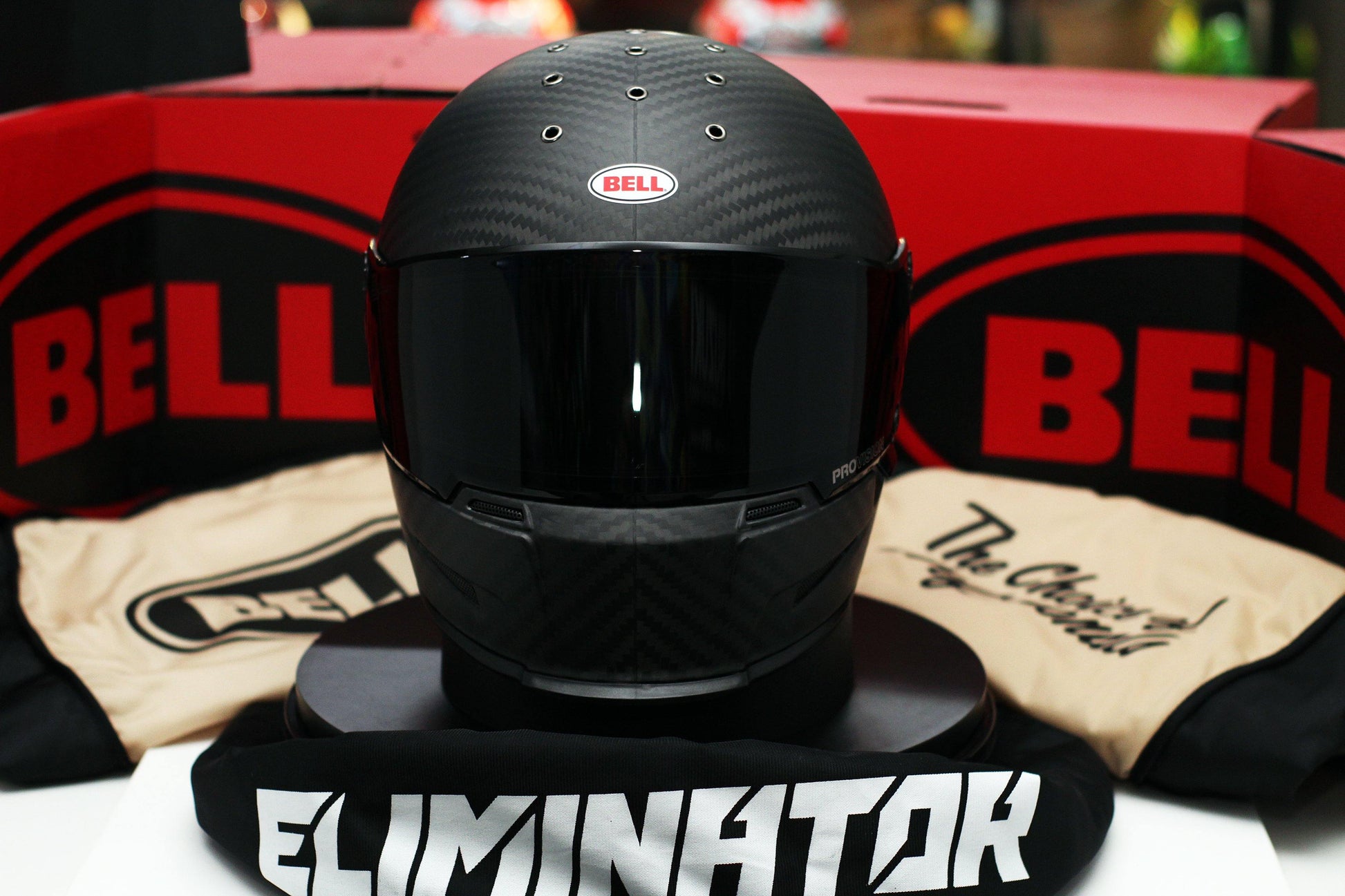 Bell Eliminator Carbon (Matte Black) - Durian Bikers